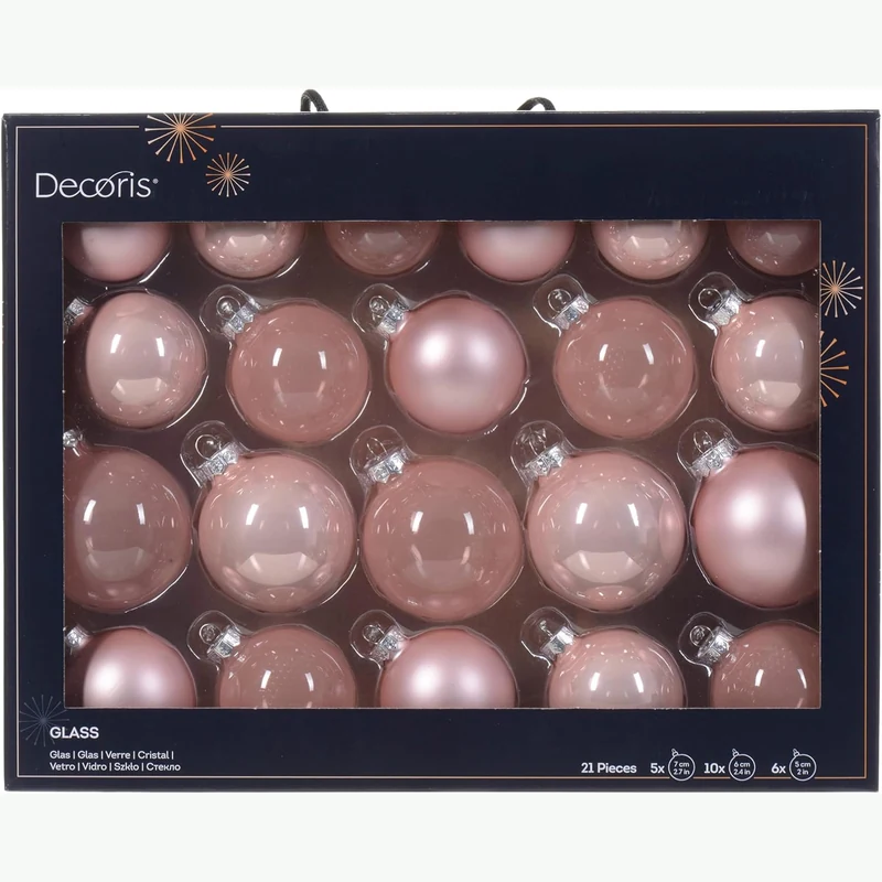 Decoris lot de 21 bocaux en verre